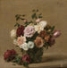 Reproduktion des Gemäldes Rosen in einer Glaskugel - Henri Fantin-Latour