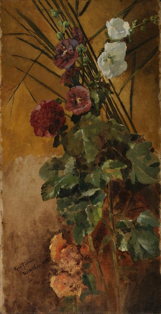 Ross Sterling Turner - Hollyhocks.webp