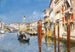 Le Grand Canal avec le pont du Rialto, Venise - Rubens Santoro — Ansicht des Kunstwerks