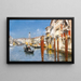 Le Grand Canal avec le pont du Rialto, Venise - Rubens Santoro — gerahmtes Bild an der Wand