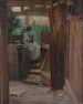 Beim Aufräumen - Rudolf Alfred Höger — Ansicht des Kunstwerks