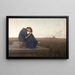 Campagne de Rome, tombeau de Caecilia Metella - Rudolf Bacher — gerahmtes Bild an der Wand