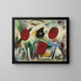 Symphonie - Rudolf Bauer — gerahmtes Bild an der Wand