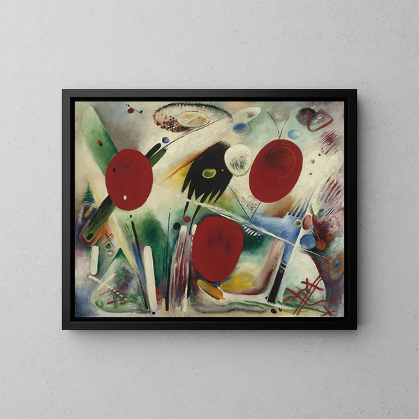 Symphonie - Rudolf Bauer — gerahmtes Bild an der Wand