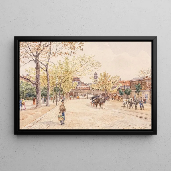 Rudolf Bernt - Brcke der Verbindungsbahn mit dem Invalidenhaus.webp