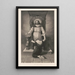 Der Thron der Gnade - Rudolf Blind — gerahmtes Bild an der Wand