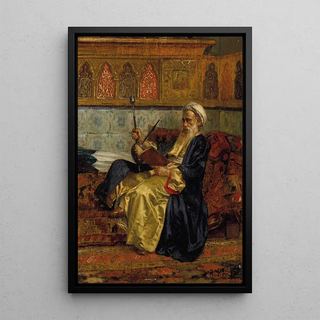 Rudolf Ernst - An Arab scholar.webp