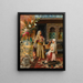Der Favorit - Rudolf Ernst — gerahmtes Bild an der Wand