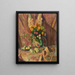 Natur Stillleben mit Blumen - Rudolf Grossmann — gerahmtes Bild an der Wand