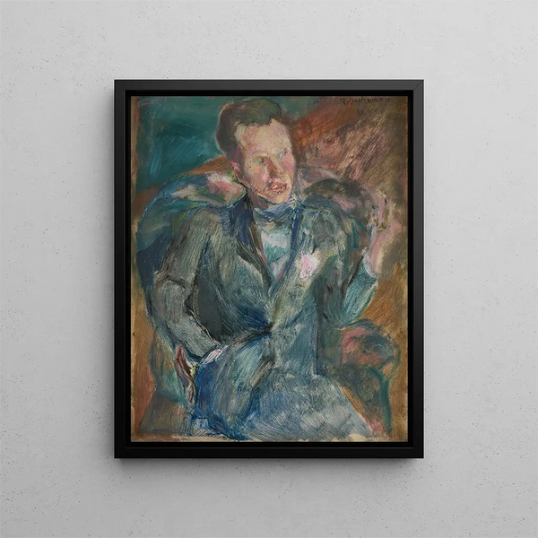 Ludwig Wolde - Rudolf Grossmann — gerahmtes Bild an der Wand