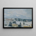 Salzburger Landschaft mit Kapuzinerberg - Rudolf Hafner — gerahmtes Bild an der Wand