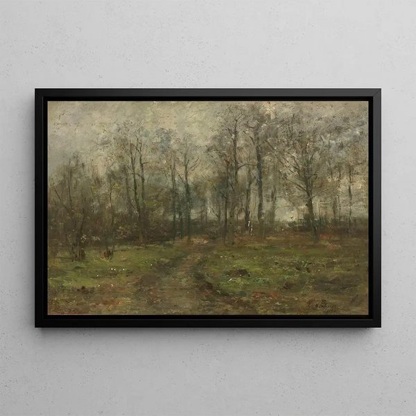 Rudolf Hckner - Weg im Gehlz.webp
