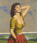 Italienisches Mädchen - Rudolf Jelinek — Ansicht des Kunstwerks