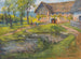 Bauernhof und Teich mit Enten - Rudolf Kierner — Ansicht des Kunstwerks