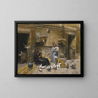 Rudolf Swoboda - A Cairene Courtyard.webp