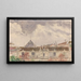 Palais du Belvédère Vienne - Rudolf von Alt — gerahmtes Bild an der Wand