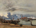 Ansicht von San Giorgio Maggiore vom Molo in Venedig - Rudolf von Alt — Ansicht des Kunstwerks