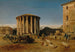 Der Tempel der Vesta in Rom - Rudolf von Alt — Ansicht des Kunstwerks