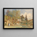 Haupttreppe des Palastes der Khans in Bakhtchissaraï - Rudolf von Alt — gerahmtes Bild an der Wand