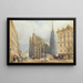 Stephansplatz - Rudolf von Alt — gerahmtes Bild an der Wand