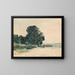 Studie eines Baumes - Rudolf von Alt — gerahmtes Bild an der Wand