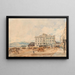 L'Hôtel de ville de Gmunden - Rudolf von Alt — gerahmtes Bild an der Wand