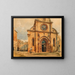 Die Kathedrale von Sibenik in Dalmatien - Rudolf von Alt — gerahmtes Bild an der Wand