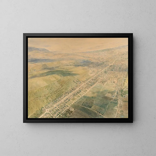 Rudolf von Alt - WienDornbacher Boulevard and AlsbachEinwlbung.webp