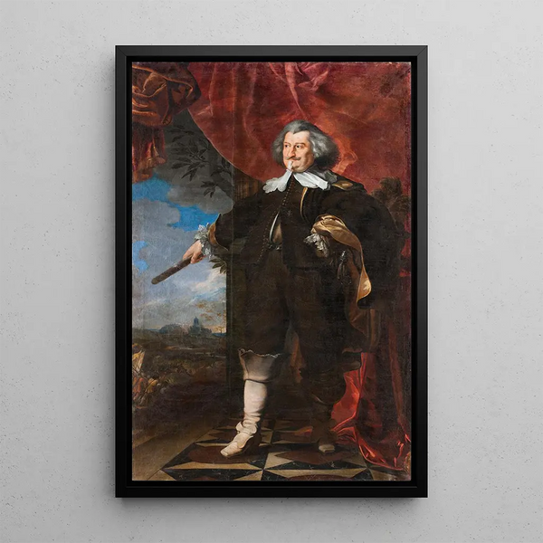 Frans Luyckx - Rudolf von Colloredo — gerahmtes Bild an der Wand