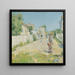 Straße in Gloucester - Childe Hassam — gerahmtes Bild an der Wand