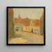 Rue de Village - Frank Edwin Scott — gerahmtes Bild an der Wand