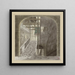 Ruinen des Rechnungshofes, Quai d'Orsay, 7. Arrondissement - Jules Gaildrau — gerahmtes Bild an der Wand