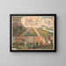 Weg der allegorischen Reise zum Himmel - S. H. Baldwin — gerahmtes Bild an der Wand