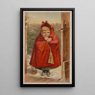 Sackett Wilhelms Litho - Little Red Riding Hood.webp