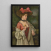 Die Rosenversprechen - Sackett Wilhelms Litho — gerahmtes Bild an der Wand