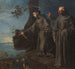 Saint Antoine predigt den Fischen - Francisco Herrera der Ältere — Ansicht des Kunstwerks