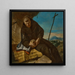 Saint François en méditation - Francesco Zugno — gerahmtes Bild an der Wand