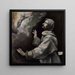 Saint François recevant les stigmates - El Greco Domenikos Theotokopoulos — gerahmtes Bild an der Wand