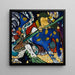 Reproduktion des Gemäldes Saint Georges - Wassily Kandinsky
