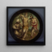 Saint Ignace d'Antioche éviscéré par les bourreaux de Trajan - Domenico Beccafumi — Wandpräsentation des Kunstwerks