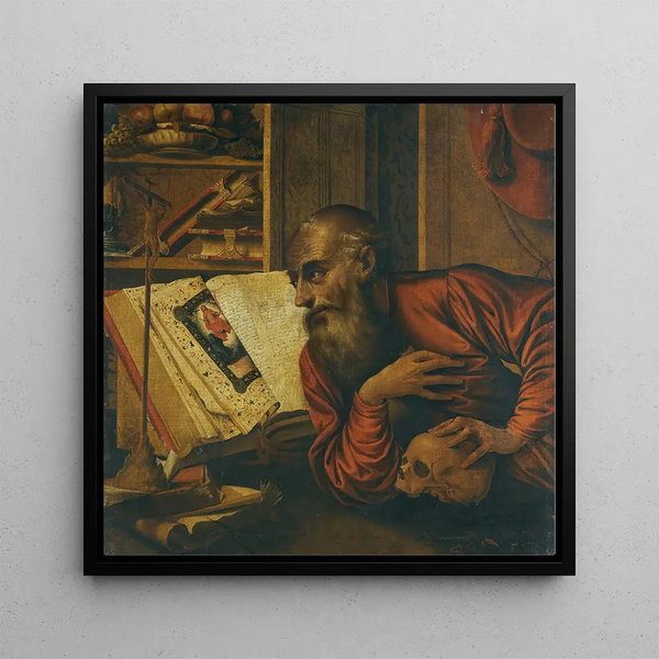 Saint Jérôme dans son étude - Suiveur de Marinus van Reymerswaele