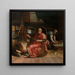 Saint Luc - Frans Floris — gerahmtes Bild an der Wand