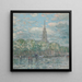 Saint-Marc dans le Bowery - Childe Hassam — gerahmtes Bild an der Wand