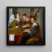 Sainte Cécile - Jacopo Vignali — gerahmtes Bild an der Wand