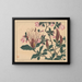 Magnolie - Sakai Hōitsu — gerahmtes Bild an der Wand