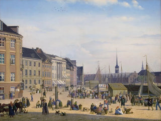 Sally Henriques - Hjbro Plads a Market Place in Copenhagen.webp