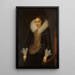 Reproduktion des Gemäldes Portrait von Catharina Fourmenois 1598-1665 - Salomon Mesdach