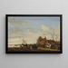Pêche nach Aal - Salomon van Ruysdael — gerahmtes Bild an der Wand