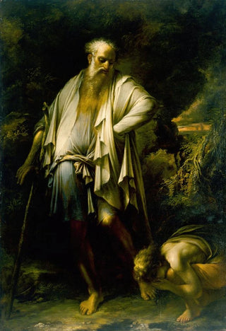 Salvator Rosa - Diogenes Casting Away His Cup.webp