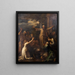 Jonas predigt den Einwohnern von Ninive - Salvator Rosa — gerahmtes Bild an der Wand